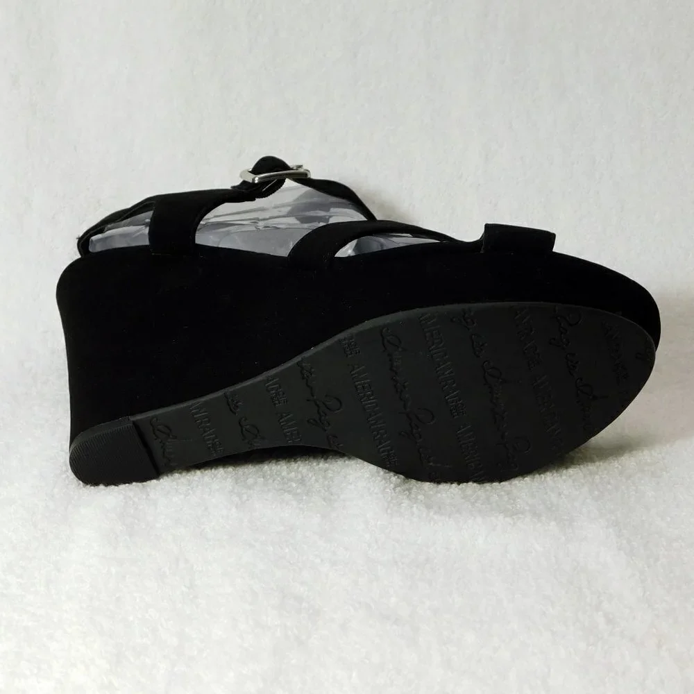 W436 American Rag Rochelle Platform Sandals 9 M - Picture 5 of 5